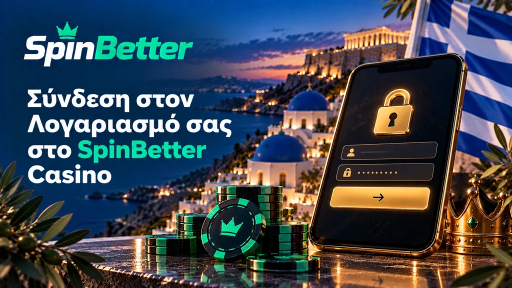 Σύνδεση στον Λογαριασμό σας στο SpinBetter Casino